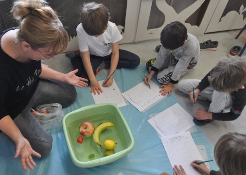 Ekspresja badawcza: Badamy pływalność owoców