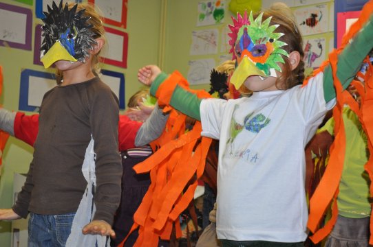 Ekspresja teatralna: Być jak ptak